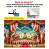 2D Flat Stage Background Polyester Banner, Themed Party Decoration, Suitable for Festival Room Decoration.