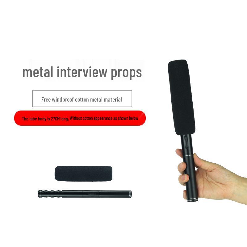 Children's Model Toy Microphone Prop for Practice, Simulation, and Performance Photography