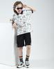 MONTE CARLO Boys Printed Collar Neck Tshirt