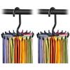 18 Claw Belt Hanger Organizer Twirling Scarf Belt Tie Hook 360 Degree Holder