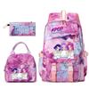 Zaino Kpop Demon Hunters con Tela Oxford Traspirante per Adolescenti