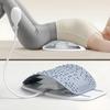 Portable Back Stretcher Device Ergonomic Adjustable Air Cushion Lower Lumbar Relief Massager For Indoor Home Car Bed Offices