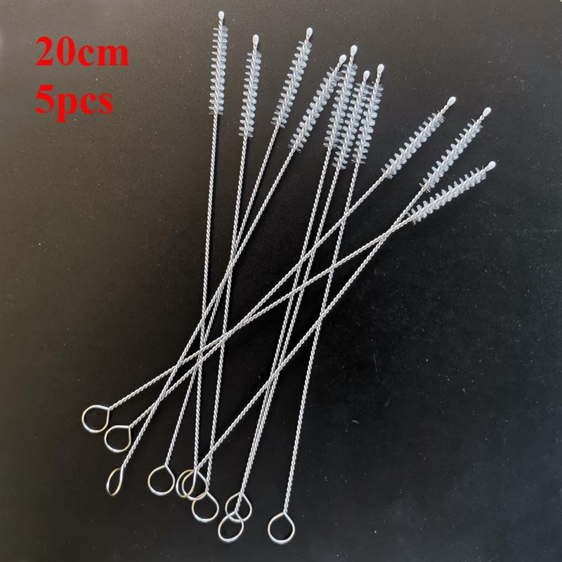 

Щетка для чистки, набор из 10 предметов, нейлоновая щетка из нержавеющей стали, проволочная пробирка, колба-капельница, чашка, маленькая щетка для домашнего хозяйства