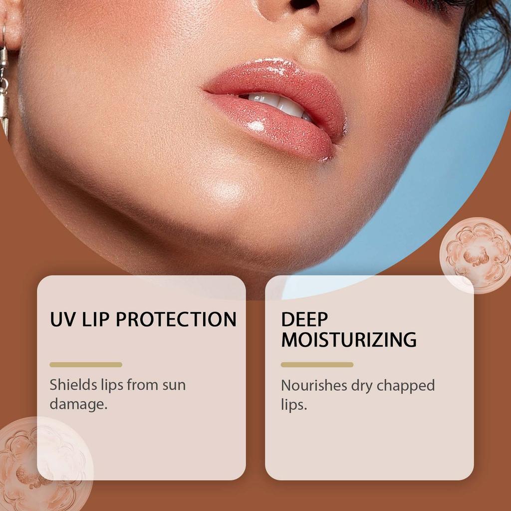 Kokosnuss Schutz-Lippenbalsam Kokosnussextrakt Schützt die Lippen, Spendet Feuchtigkeit und Verbessert Lippenfältchen. Lippenbalsam täglich anwenden