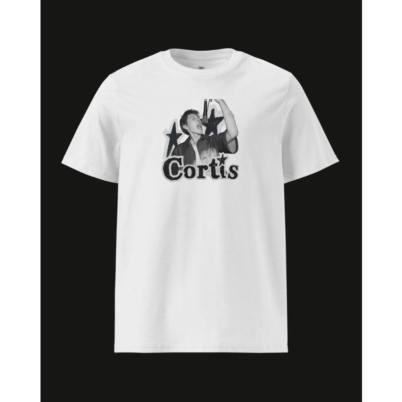 Летняя мода 2026 CORTIS Martin Графическая футболка - Цвет Вне Линий, Органический Хлопок Хип-Хоп Уличная Одежда Оверсайз Футболка 4XL