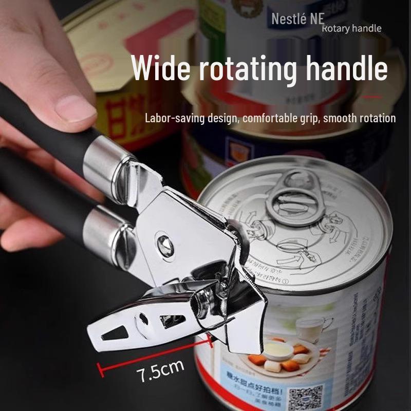 Wielofunkcyjny otwieracz do puszek i butelek ze stali nierdzewnej ze śrubokrętem