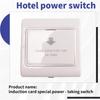 A84E-Hotel Power Switch Delayed Power Off Energy-Saving Induction Card Three-Wire Induction 40A Low Frequency 220V
