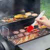 Thick Stainless Steel Portable Slot Grill Collapsible BBQ Grill Folded Camping Barbecue Grill for Travel Party Large Cooking
