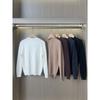High-End Henry Collar Sweater for Men, Skin-Friendly and Delicate, Autumn and Winter Stretchy Casual Round Neck Knit Base Shirt