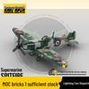 Platinum Brick MOC-125320-2: WWII Supermarine Spitfire Fighter Model 1:35