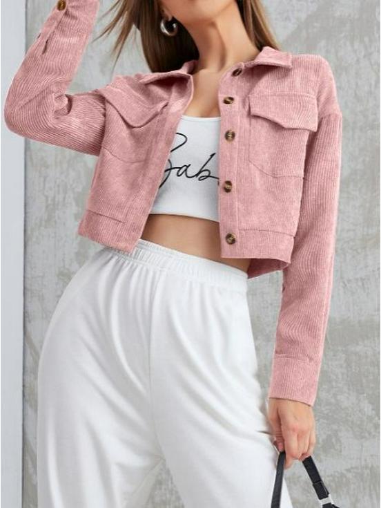2024 Women's Casual Trendy Autumn/Winter Retro Fashion Cardigan Coat