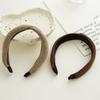 Retro Style Headbands Knitted Cross Knot Womens Solid Color Accessories Hair