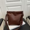 2025 spring new portable shoulder crossbody large capacity bucket small square bag women's bag trendy temperament underarm bag