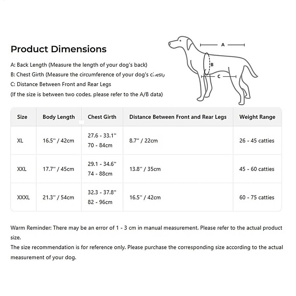 Senior Dog Harness Dogs Leg Support Breathable Adjusable Sling For Mobility Daily Walking Movement Senior Care Assisted Living