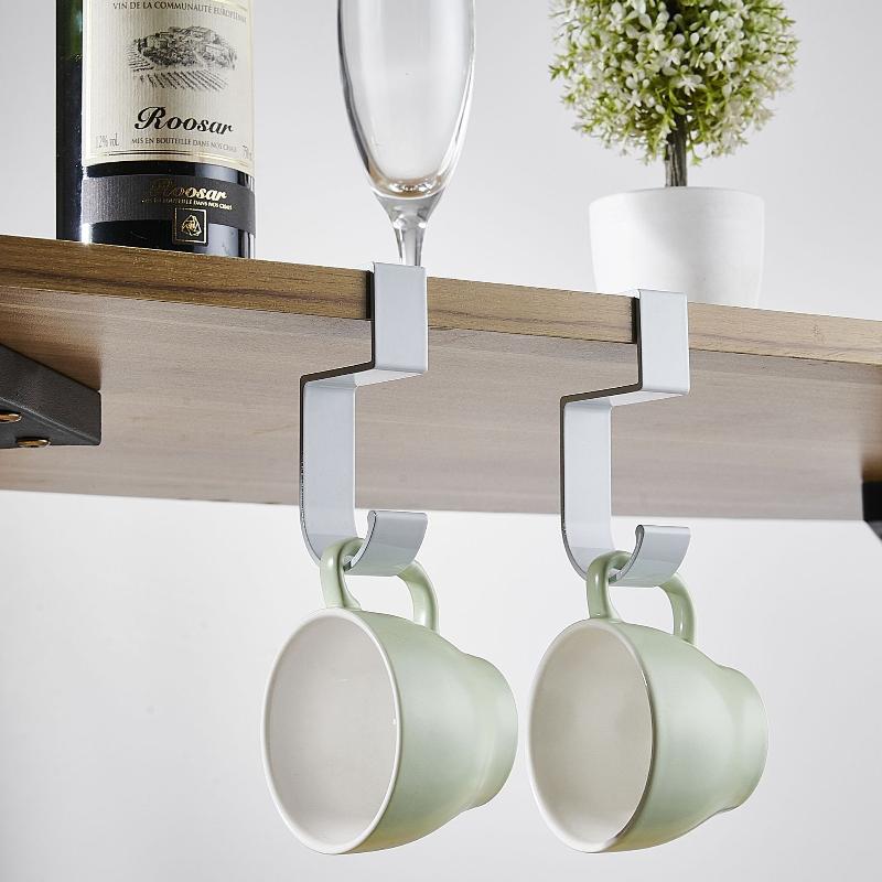 1Pc Student Backpack Hooks Office Desks Mobile Hanging Bag Hooks Divine Tools Desks Side Tables Portable Practical Hooks