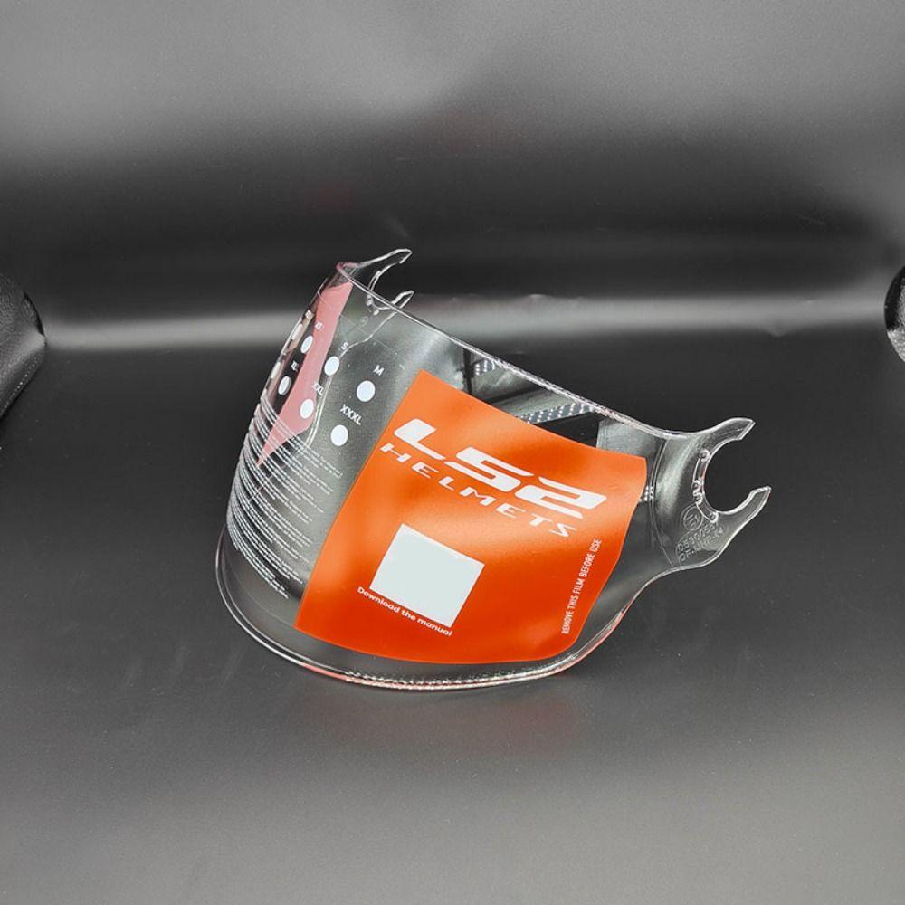 Windproof LS2 Helmet Visor Mirrored UV Plating Lens OF562 Visor Accessories