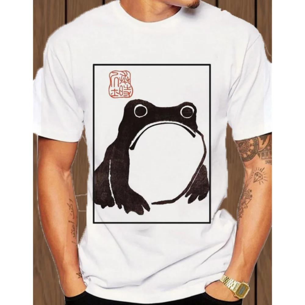 

Летняя новая пляжная уличная японская мужская футболка укиё-э с 3D принтом Harajuku, модная мужская футболка с коротким рукавом в стиле хип-хоп с круглым вырезом 6XL