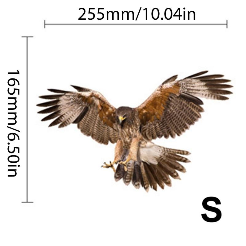 Set Of 2 Bird  Car Stickers Reflective Waterproof Decals Car Hood Cover Sticker for Car Window  Laptops Skateboards