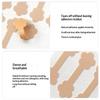 100Pcs Shrinking Nose Wing Stickers Invisible Nose Shrink Patch Special Narrow Nose Strips Sticker Face Care Tool Nose Shaper