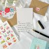 20pcs Combination Set Happy Birthday Card Blessing Message Cards  Party Accessories