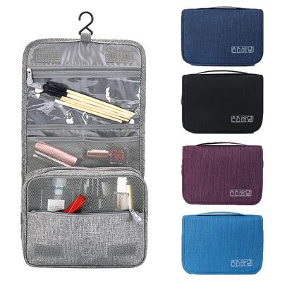 Borsa cosmetica da donna, borsa da viaggio impermeabile, organizer per articoli da toeletta, borsa da bagno per donna, borsa portaoggetti per trucco con gancio