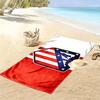 Club Atletico De Madrid2 Print Beach Towel, Large Soft Quick Dry Towel for Beach Camping Swimming
