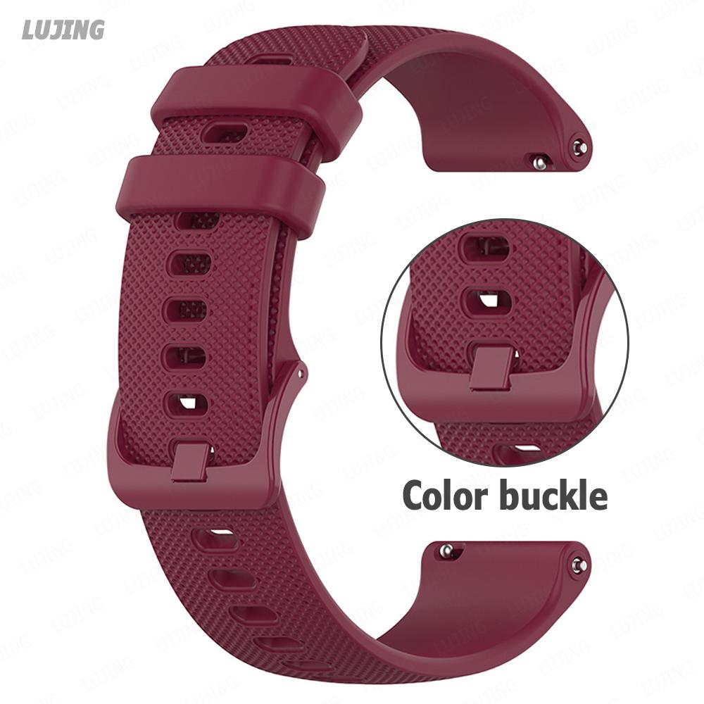 

Ремешок для часов 18, 20, 22 мм, силиконовый ремешок для часов Garmin Huawei Watch GT4 41 мм/GT3 Pro 43 мм/GT3 42 мм, умные часы, женские ремешки для девочек, браслет, часы samsung 6 Universal 22mm width красный