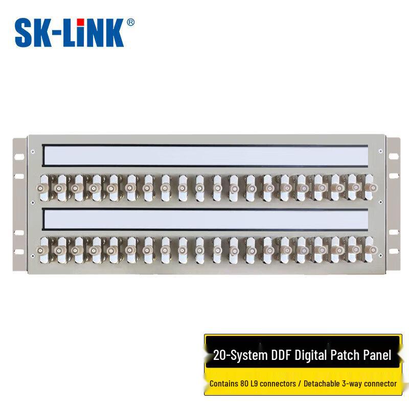 SK-LINK 19-inch DDF Digital Distribution Frame for 2M E1