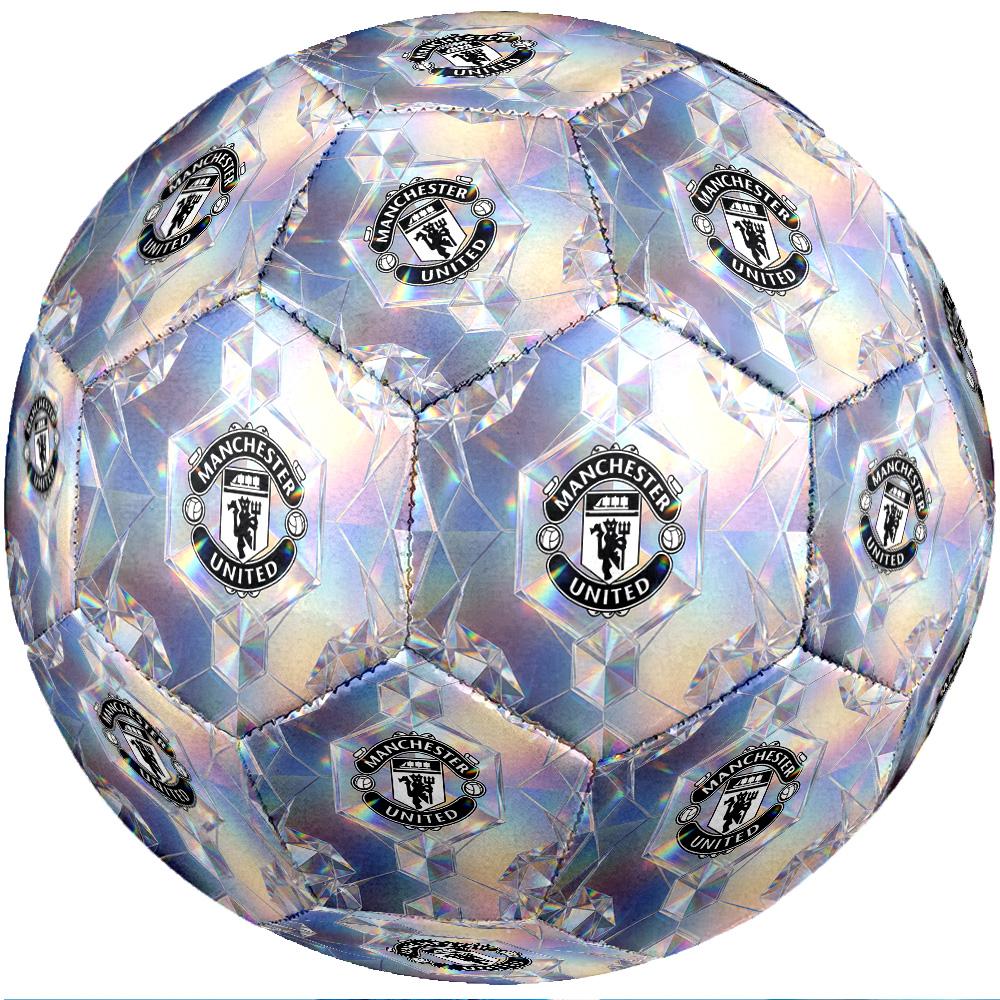Manchester United Theme Soccer Ball Size 5 Soccer Ball Soft Touch Professional Training Football for Outdoor Sports