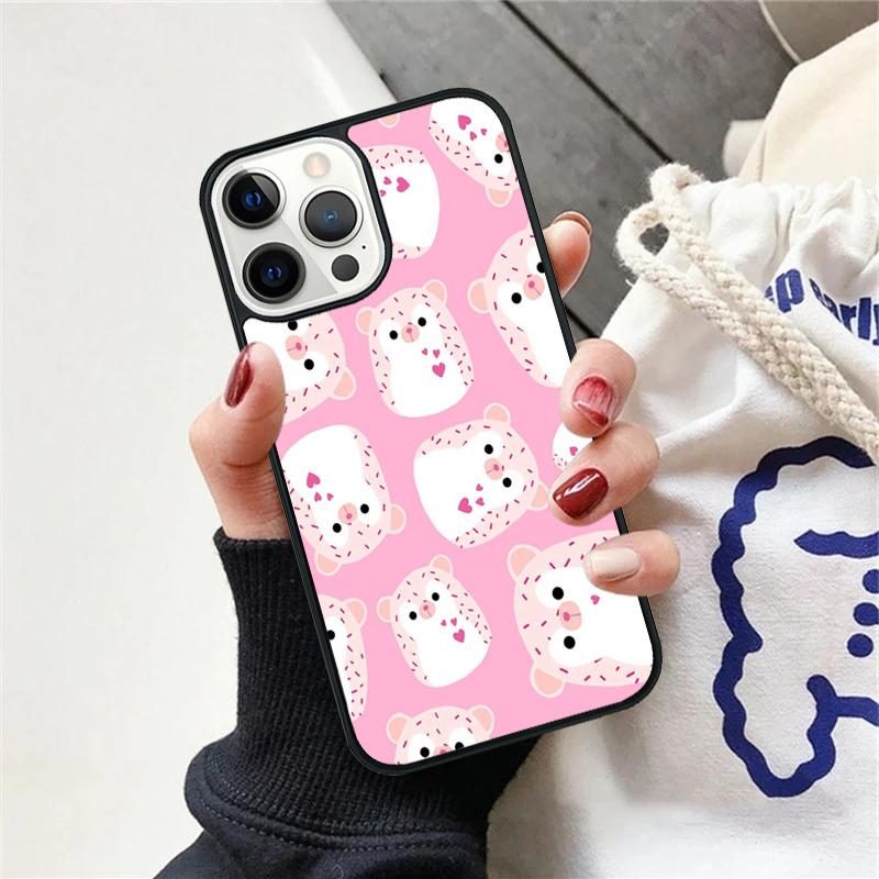 Kawaii Little hedgehog colored Phone Case For iPhone 17 Air 15 16 Cover  11 13 14 Pro Max 12 Plus Max Fundas