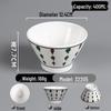 Anyishun Japanese-Style Melamine Dessert Bowl