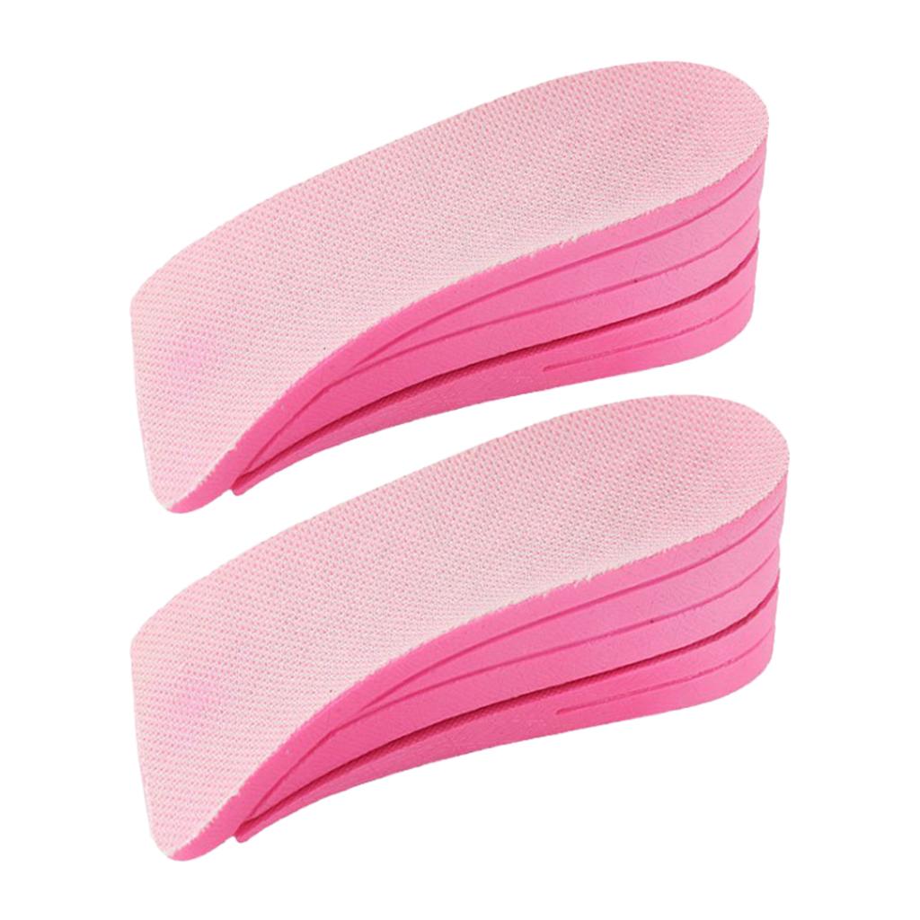 

Adjustable Taller Shoe Inserts with Breathable Mesh Material Soft Heel Lifts Insoles for Women Men for Sneakers Boots Daily Wear