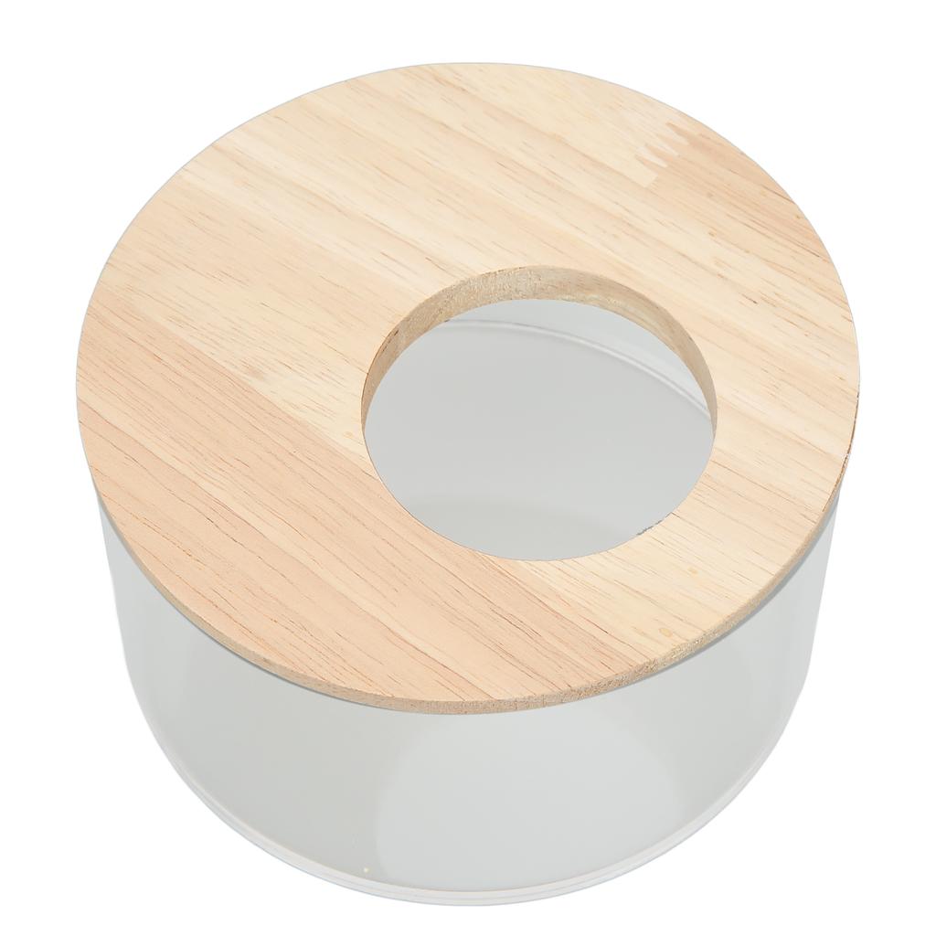 Hamster Sandbadewanne Kleine Runde Haustier Sandkiste Transparentes Acryl Sandbad