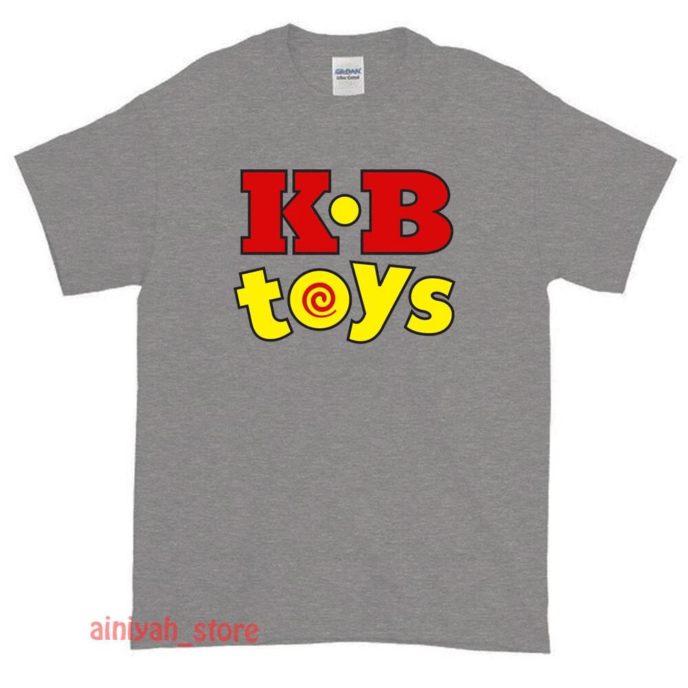 

Новая мужская забавная футболка с логотипом KB Toys, размер США S-XXL 2XL