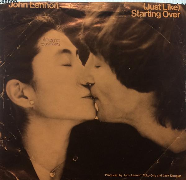 

7-дюймовая пластинка JOHN LENNON Just Like Starting Over GEF49604 Geffen Records 1980 Канада Рок Б/у