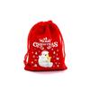 Christmas Candy & Apple Gift Bags - Red Snack Packaging