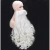 White Santa Beard and Wig Set  Christmas Clause Cosplay Costume Accessories