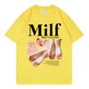 Man I Love Feet Funny Meme Graphic T Shirts High Quality Fashion Short Sleeve Tshirt Men Women Casual Loose Tshirts Streetwear