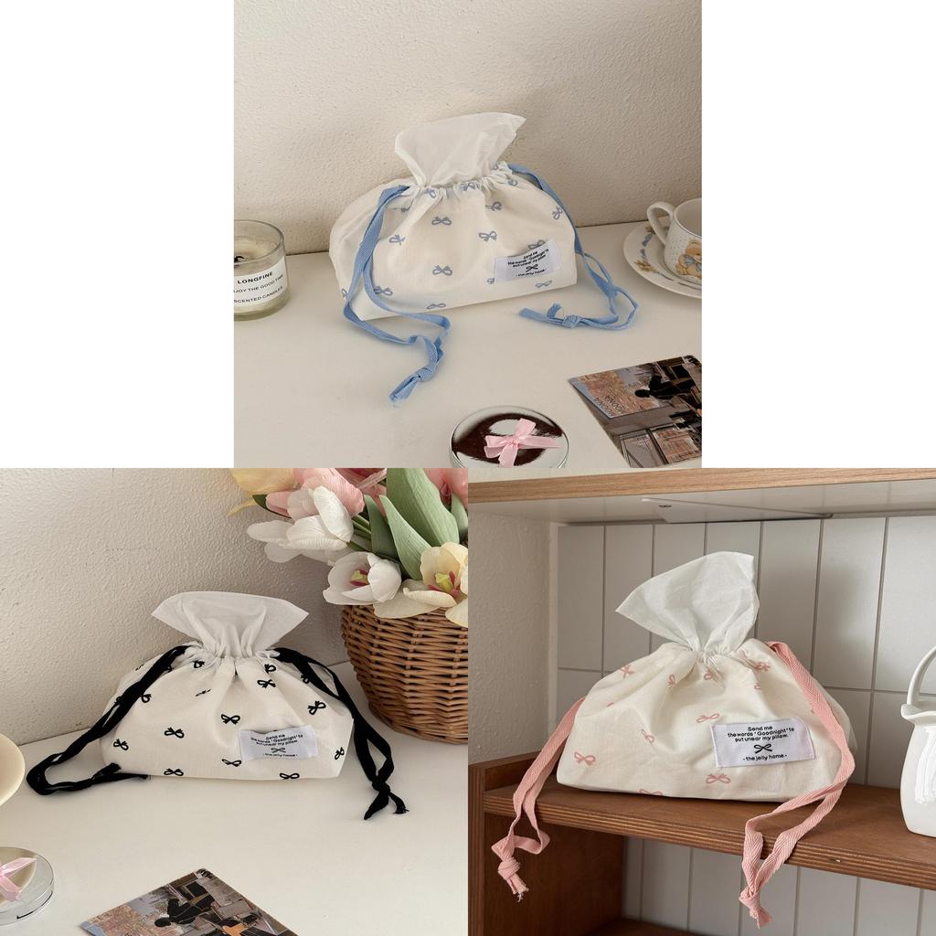 Cotton Butterfly Bow Tissue Box With Portable Design For Home And Office Use