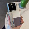 Xiaomi Mi 15 Mobile Phone Case New Diamond Leather Pattern Up and Down Color Matching 14/13/12 Ultra Anti-drop Advanced Sense