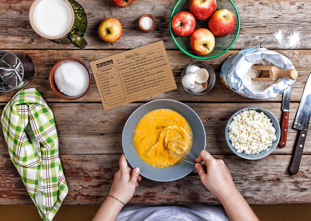 Inkdotpot Recipe Card 6x4 inch Single-Sided Recipe Design Cards Classic Kraft Recipe Cards Wedding-Bridal Shower-Baby Shower- Pack of