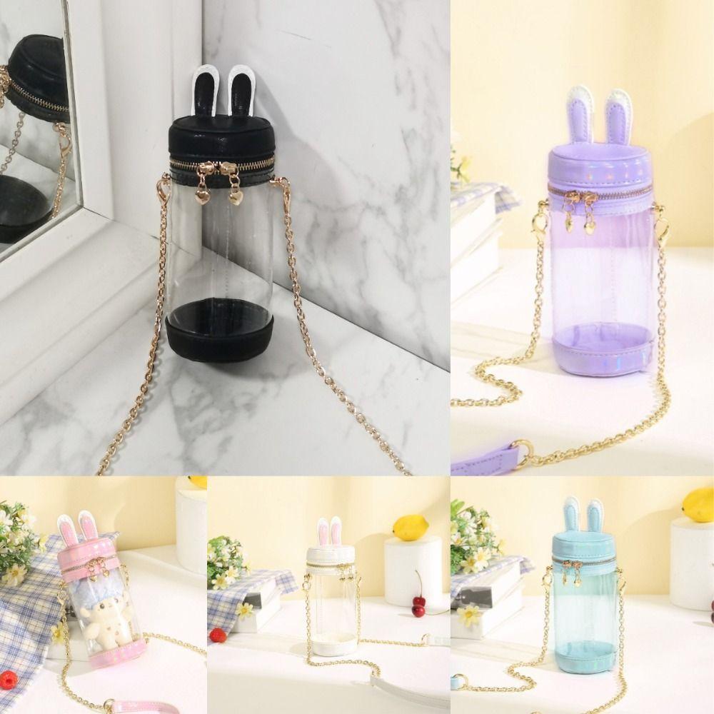 

Прозрачная сумка для хранения, утолщенная загадочная коробка, новая защитная сумка для куклы 15/20 см