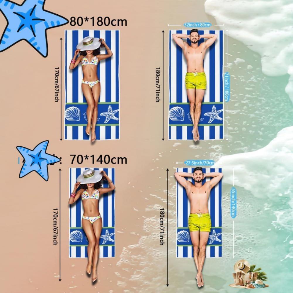 Boho Mosaic Beach Towel, Quick Dry Absorbent Microfiber Towel, Great For Art Lovers & Beach Enthusiasts Beach Towel Towels