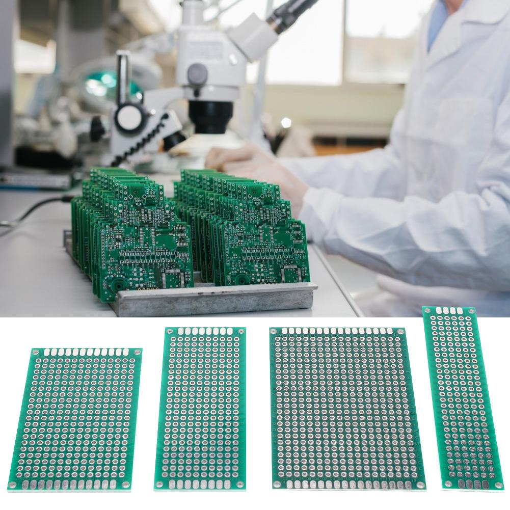 40 Pcs Double Sided Electroplated Hole 4 Kinds MultiFunction Printed Circuit Board Set