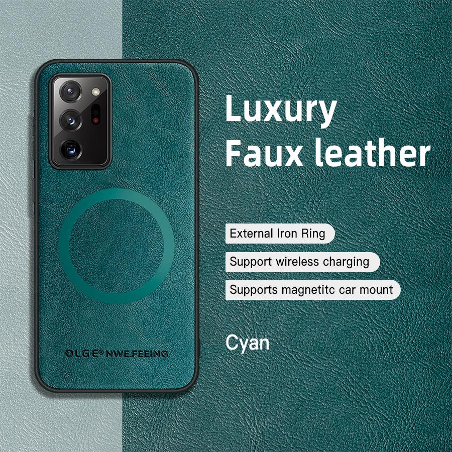Case For Samsung Galaxy Note 20 Ultra Case Luxury Leather Cover For Samsung Galaxy Note 10 Plus Phone Case For Note20 Note10