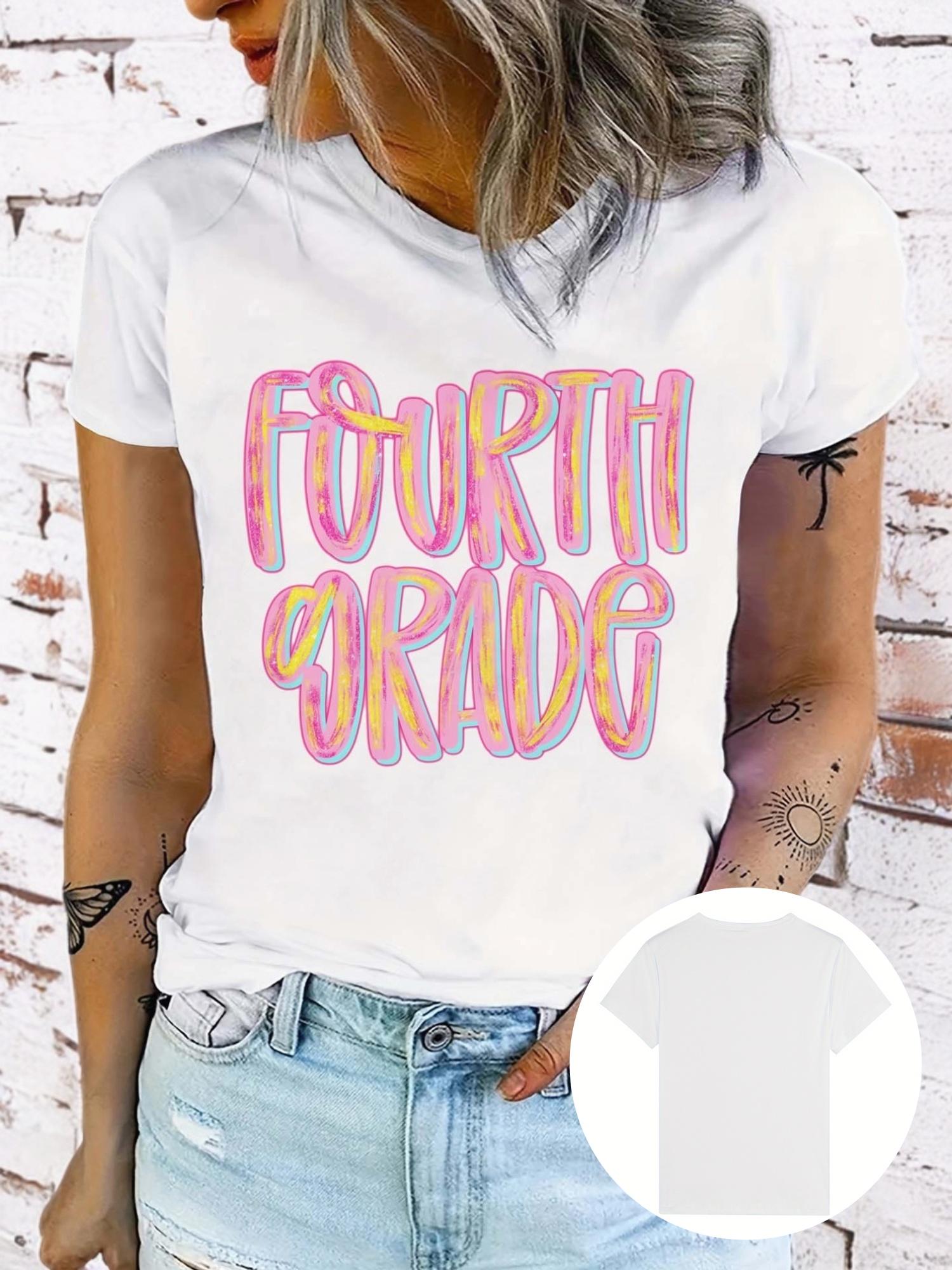 Fourth Grade Fun Graphic Tee S