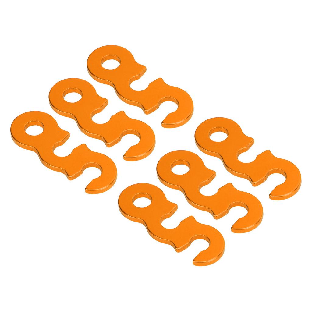 10PCS Rope Tensioner Cord Adjuster Aluminium Alloy Easy Operation Stable Fixation Camping Accessory