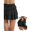 High Waisted Sports Cake Short Skirt High Top Sports Egg Pure Color Cake Skirt