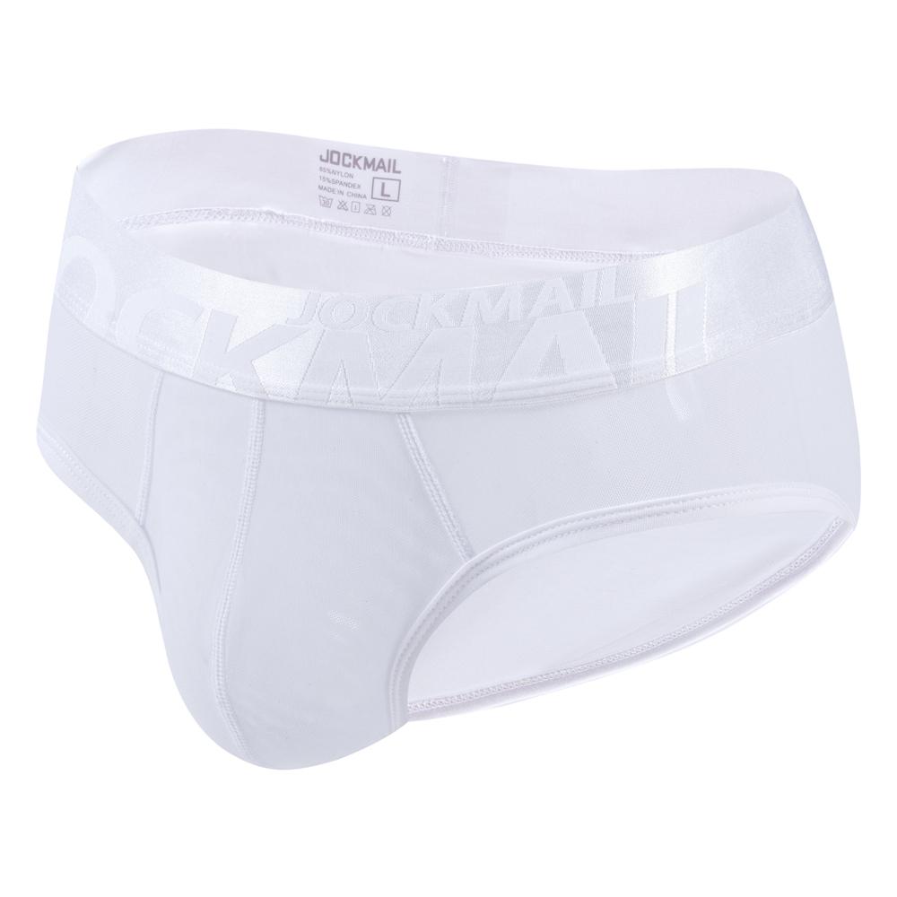 Briefs JOCKMAIL Ultra Thin Mesh Breathable Low Waist Men's Underwear