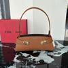 Womens Luxury Small Leather Tote Bag - Crossbody Shoulder Handbag Daily Commute Minimalist Style